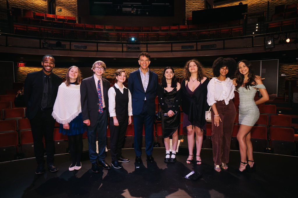 <p>Brian Stokes Mitchell and Teen Performance Company Members. Photo by Cameron Whitman Photography</p>