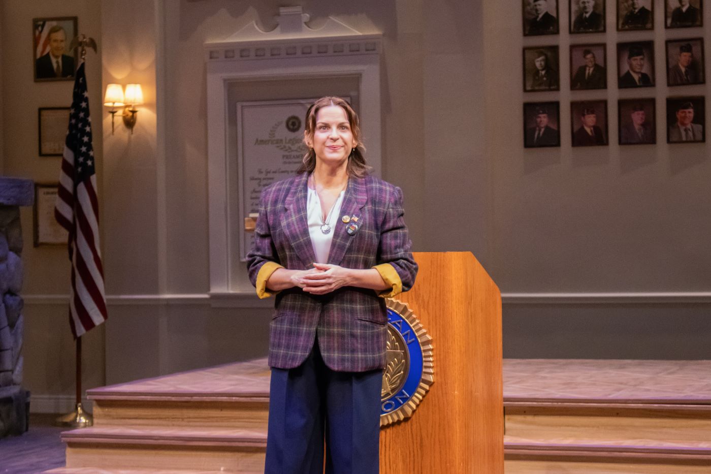 <p>Kimberly Gilbert (Heidi) in <em>What the Constitution Means to Me. </em>Photo by Kent Kondo.</p>