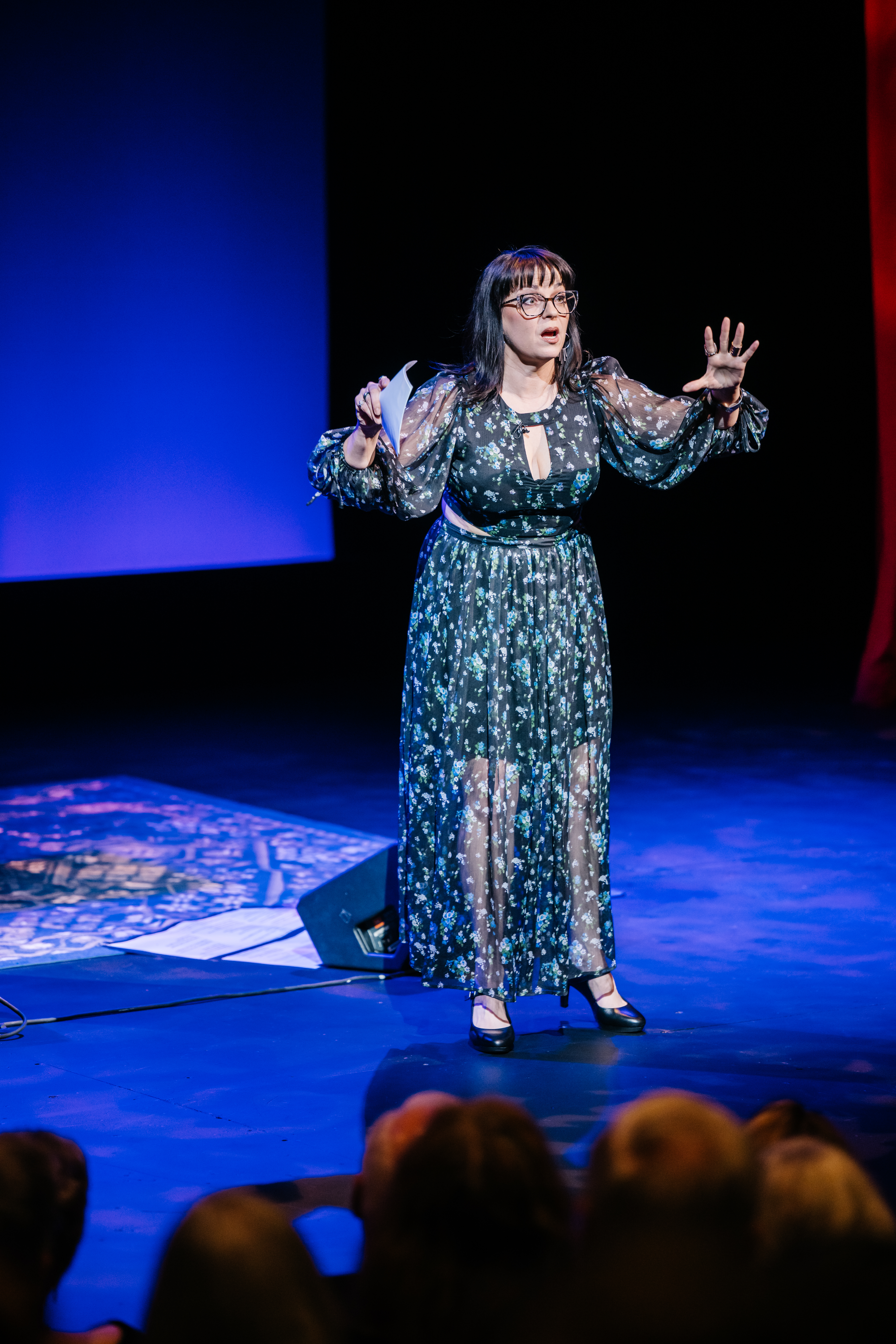 <p>Auctioneer Kimberly Gilbert. Photo by Cameron Whitman Photography.</p>