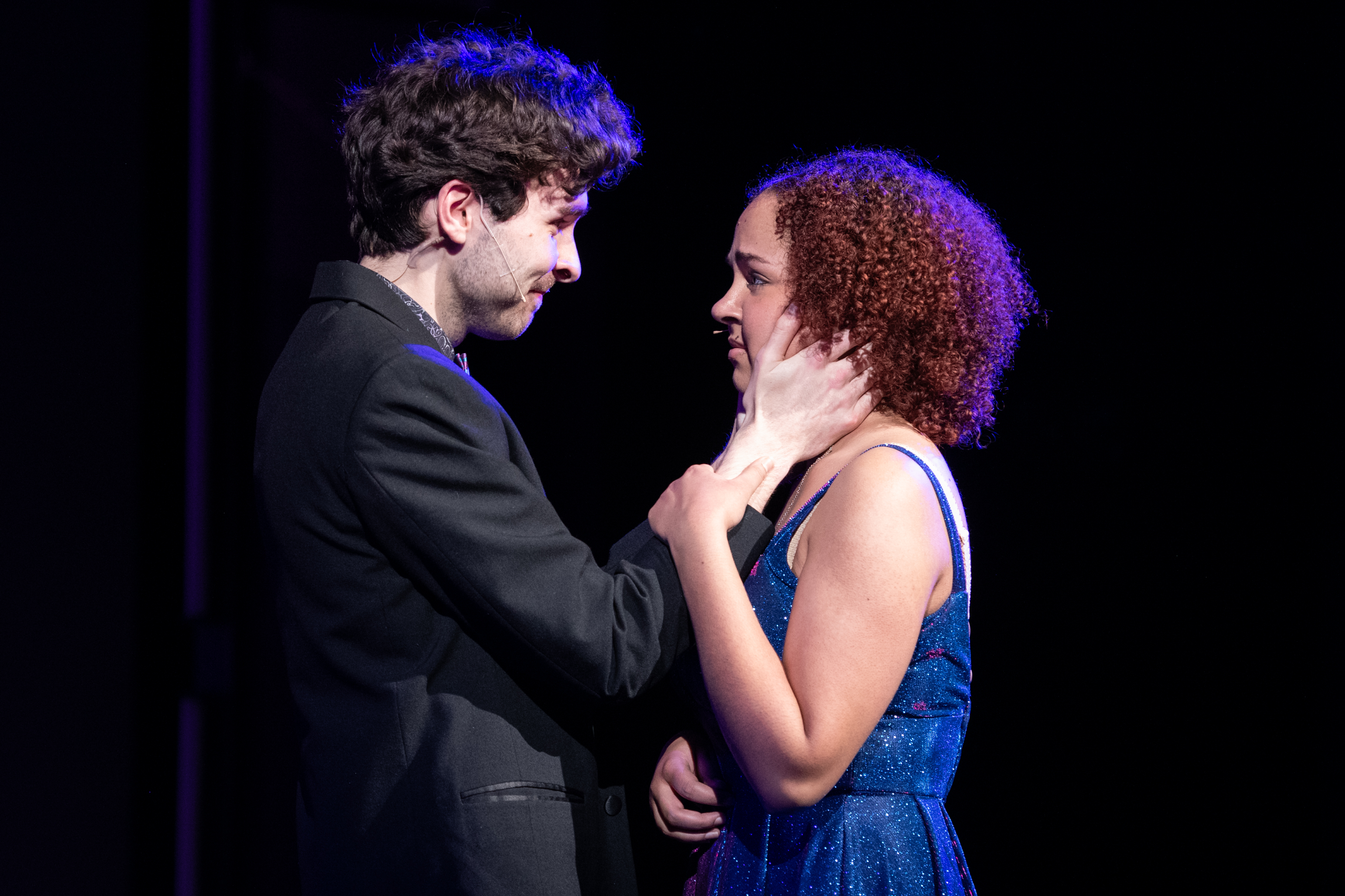 <p>Ben Clark (Henry) and Sophia Early (Natalie) in <em>Next to Normal. </em>Photo by Margot Schulman Photography.</p>