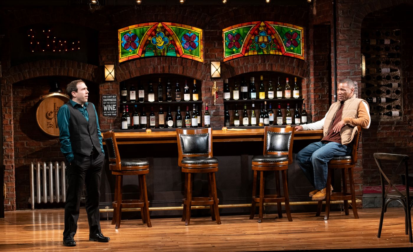 <p>Gregory Perri (Matt) and Blake Morris (Shawn) in <em>King James. </em>Photo by Margot Schulman Photography. </p>