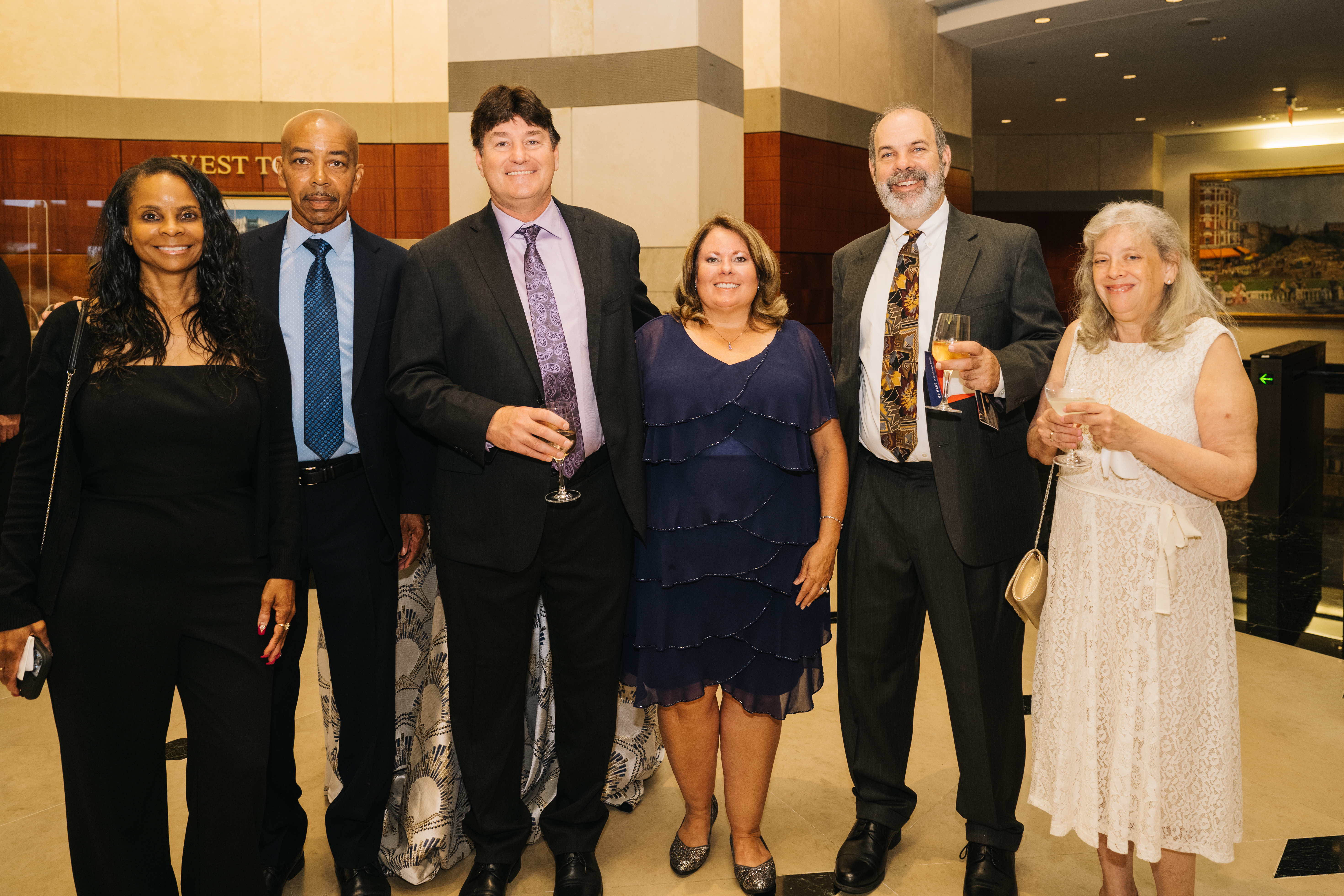 <p style="margin-bottom: 0in;" class="MsoNormal">Bridget Deloatch-Outlaw, Kevin Lewis, Joe Hale, Leslie Grizzard and Beth Anne Meyer. Photo by Cameron Whitman Photography. </p>
